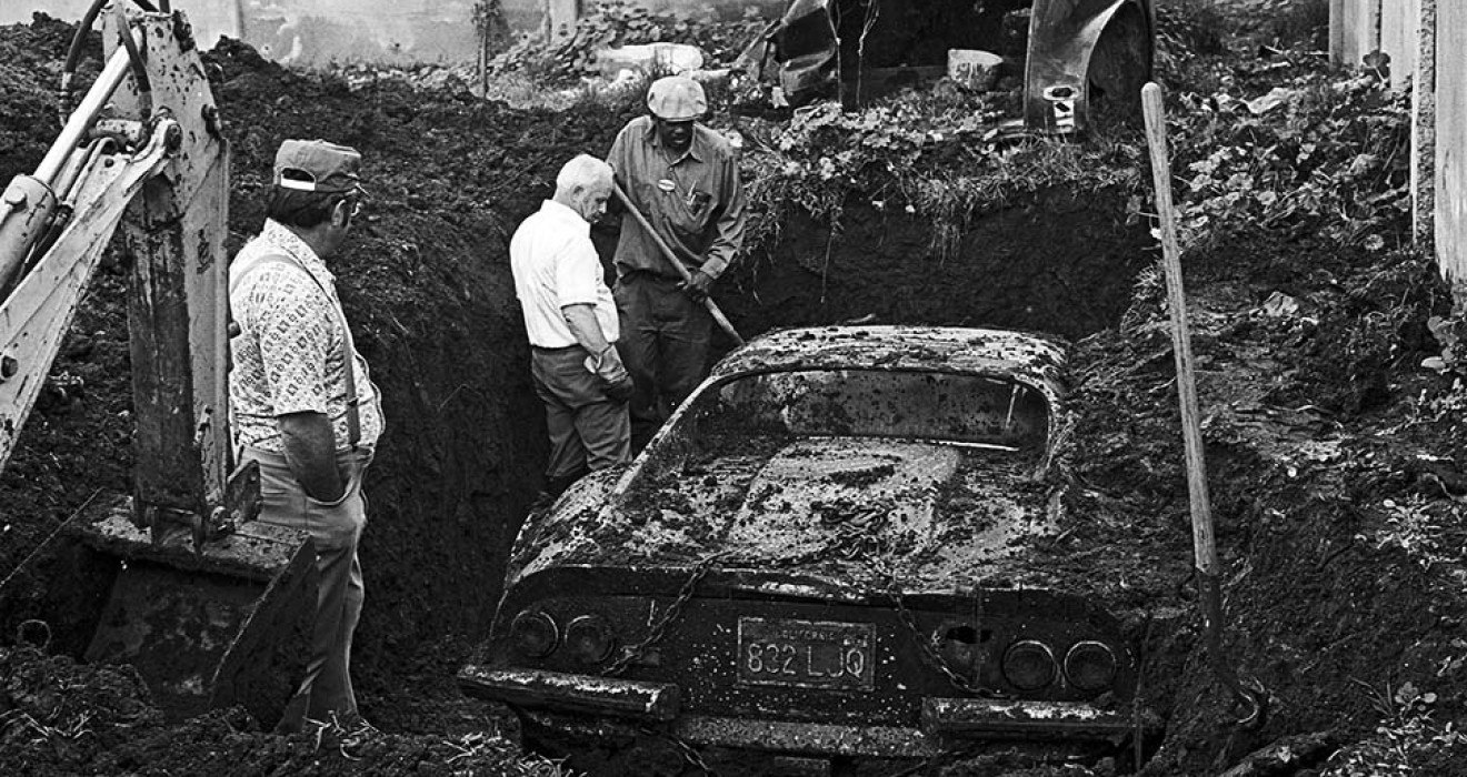 A Buried Ferrari