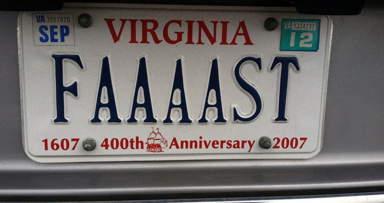 Getting Personal in the USA with Vanity Plates